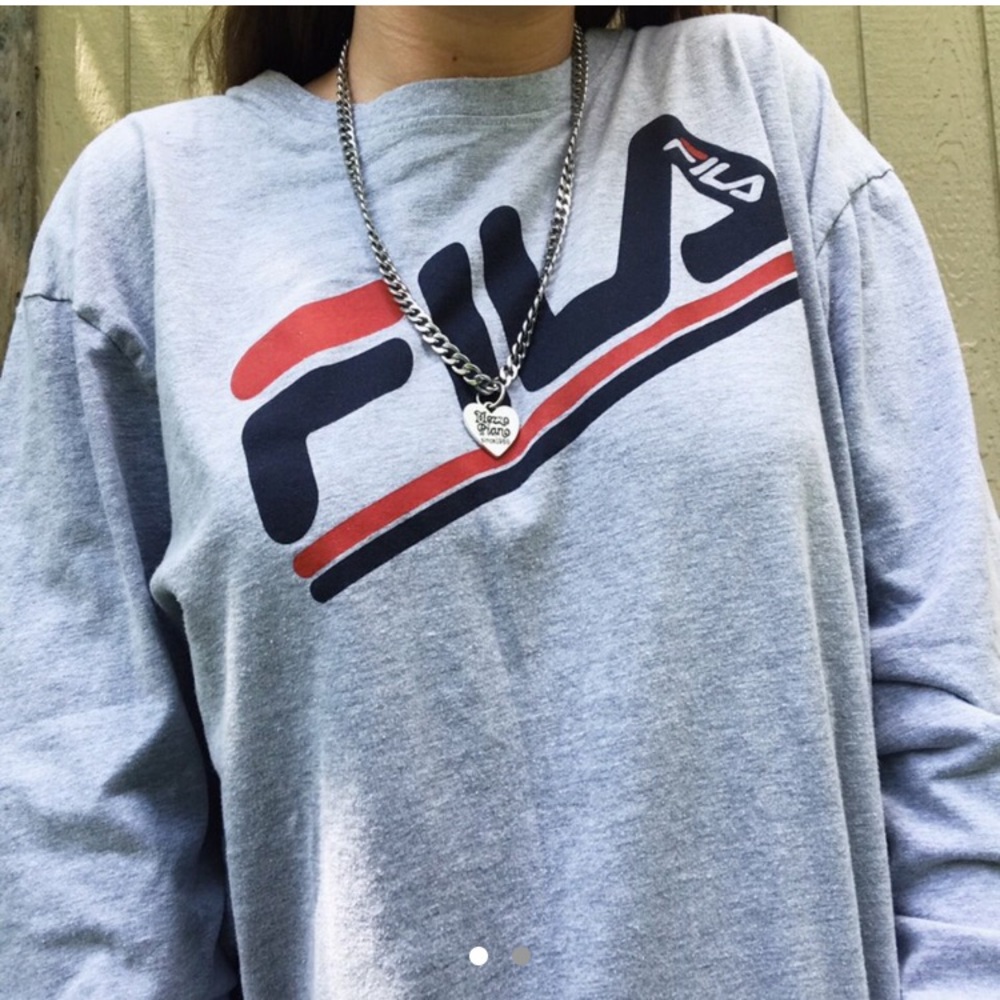 Long sleeve Fila t shirt